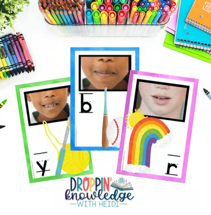 Alphabet Articulation Cards with Embedded Mnemonics - Image 2
